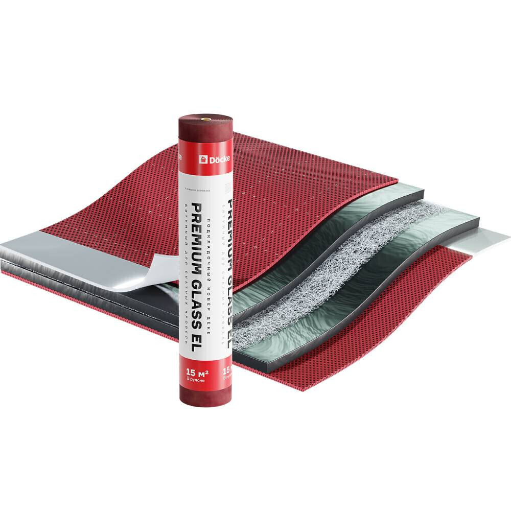 Ковер подкладочный Docke Premium Glass EL ZRBK-1099 15 м