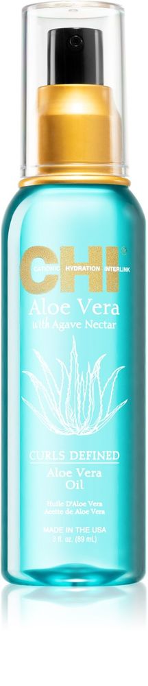 CHI сухое масло для вьющихся волос Aloe Vera Curls Defined