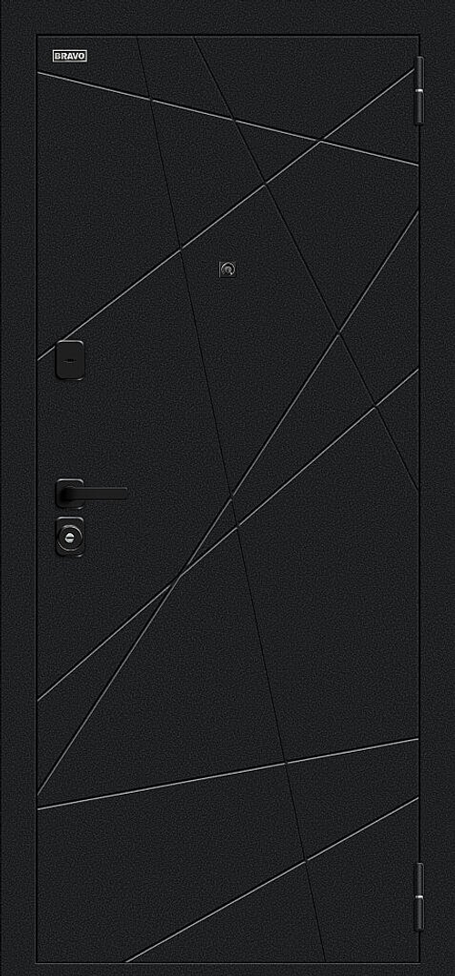 Граффити-5/SBlack Букле черное/Slate Art 205*96 правое