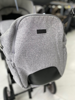 Детская модульное 2в1 770 Серый текстиль серая рама