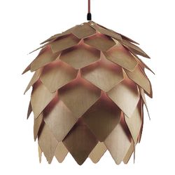 Подвесной светильник Crimea Pine Cone natural wood D40