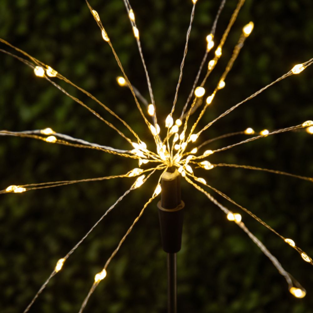 Светильник уличный ЭРА ERAUF024-01 на солнечной батарее Фейерверк | Садовые декоративные светильники