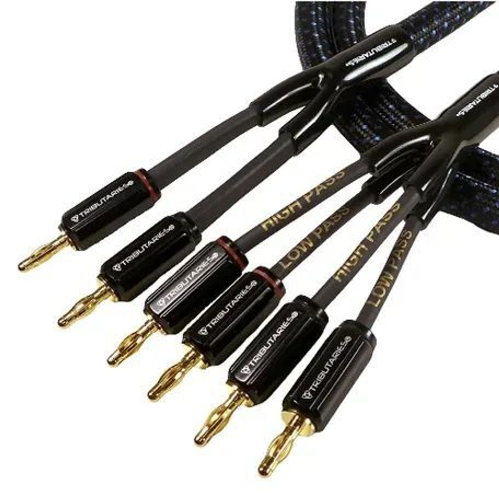 Кабель акустический Tributaries 4BW-B-060D 6 ft. 1.8m (2X4 Banana)