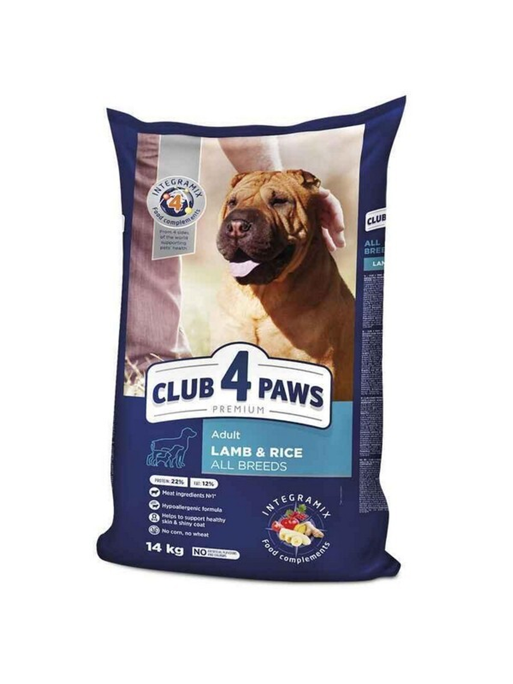Сухой корм Club 4 Paws для всех пород
