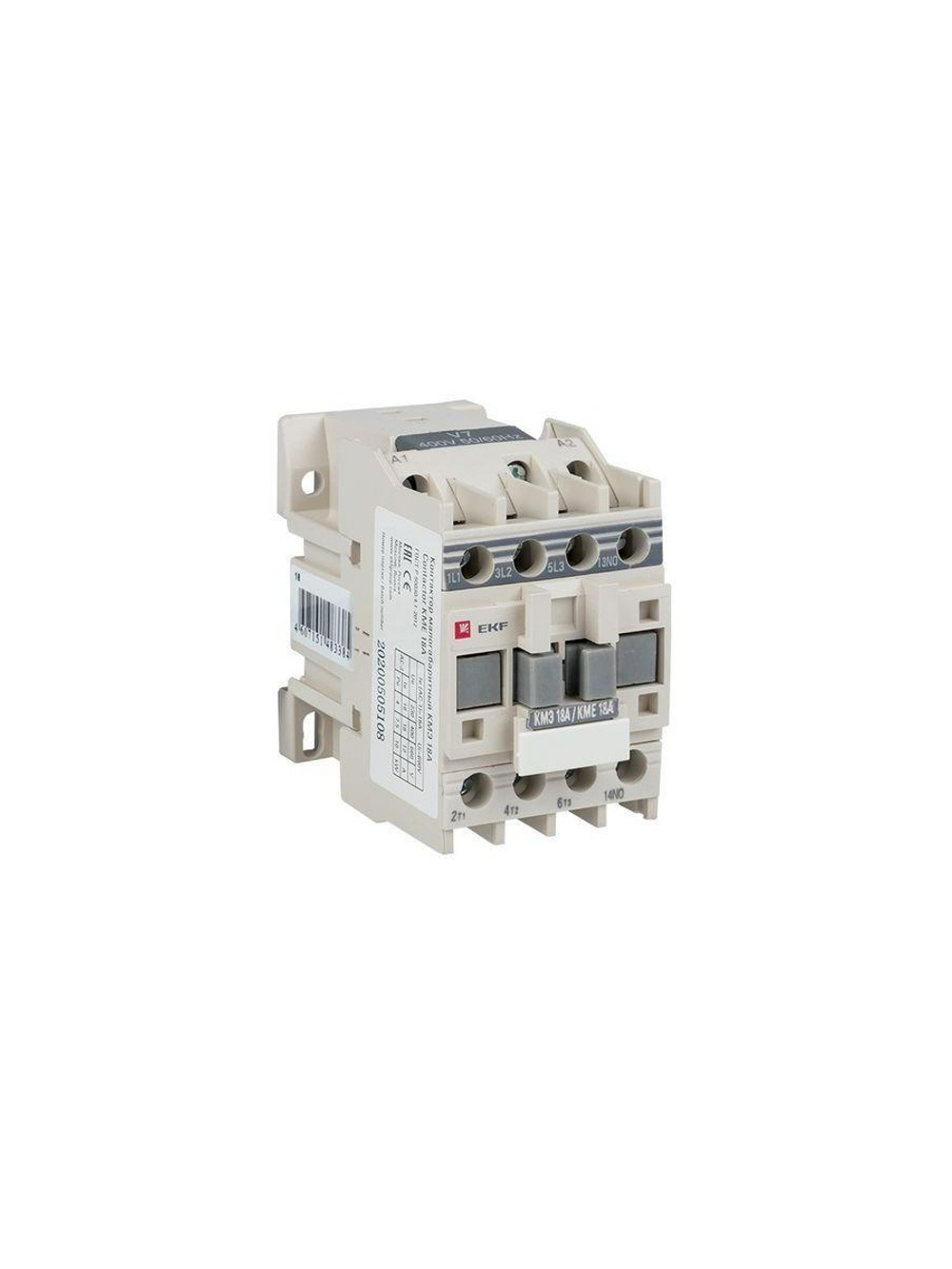 Контактор КМЭ 18А кат. 24В AC 1НО PROxima EKF ctr-s-18-24