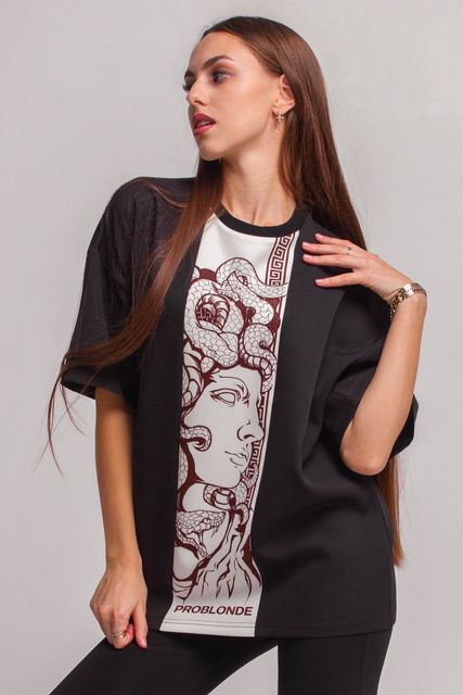 ФУТБОЛКА NUMERO 1 print Medusa