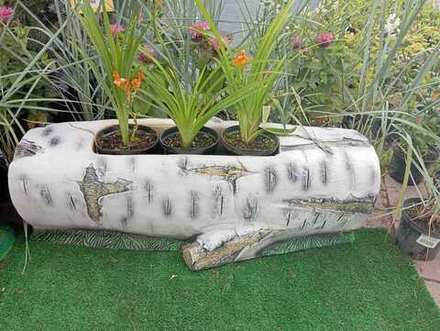 Кашпо Береза (U07559)