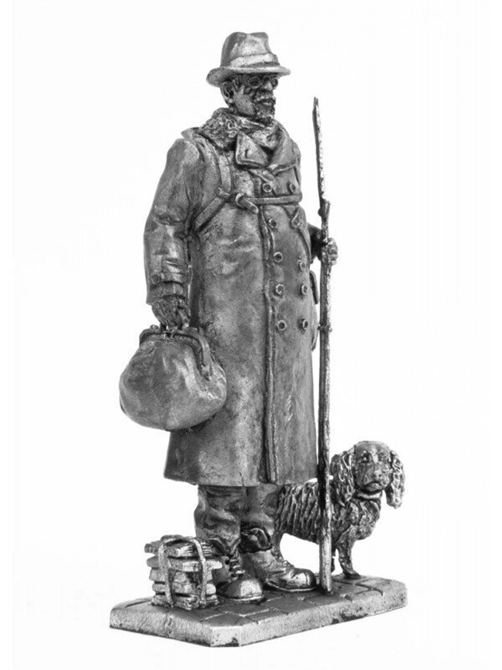 Оловянный солдатик Ополченец, профессор Тимирязевской академии, 1941 г.