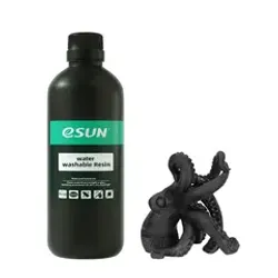 Фотография — Фотополимер ESUN Water Washable черный (0,5 кг)