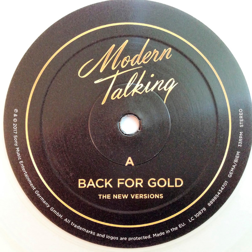 Modern Talking / Back For Gold - The New Versions (Clear Vinyl)(LP)