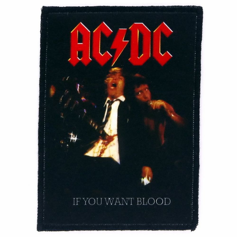 Нашивка AC/DC If You Want Blood You’ve Got It (661)