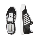 Кожаные кроссовки Dsquared2 - графитовый(SNM0342 11100001)