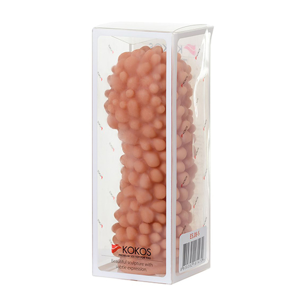 Насадка на фаллос 12,7см с пузыриками по всей поверхности Kokos Extreme Sleeve 008 S Size