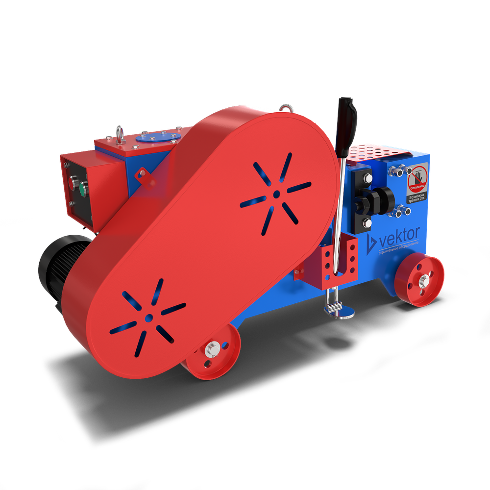 Станок для резки арматуры Vektor GQ40 - [3 кВт / до 36 мм]