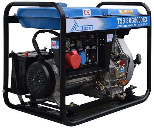 Дизельный генератор ТСС SDG 5000 E3
