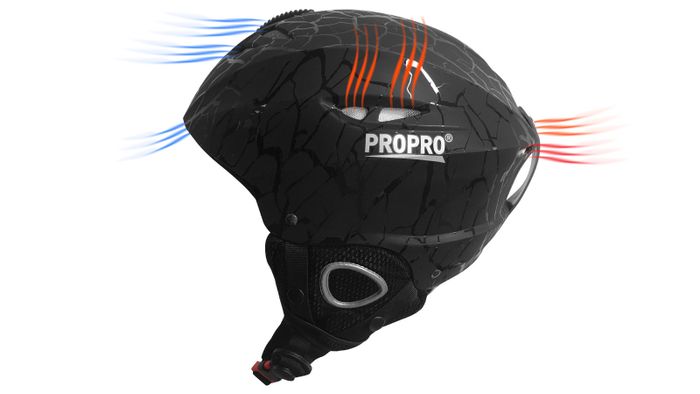 схема вентиляции шлема PROPRO