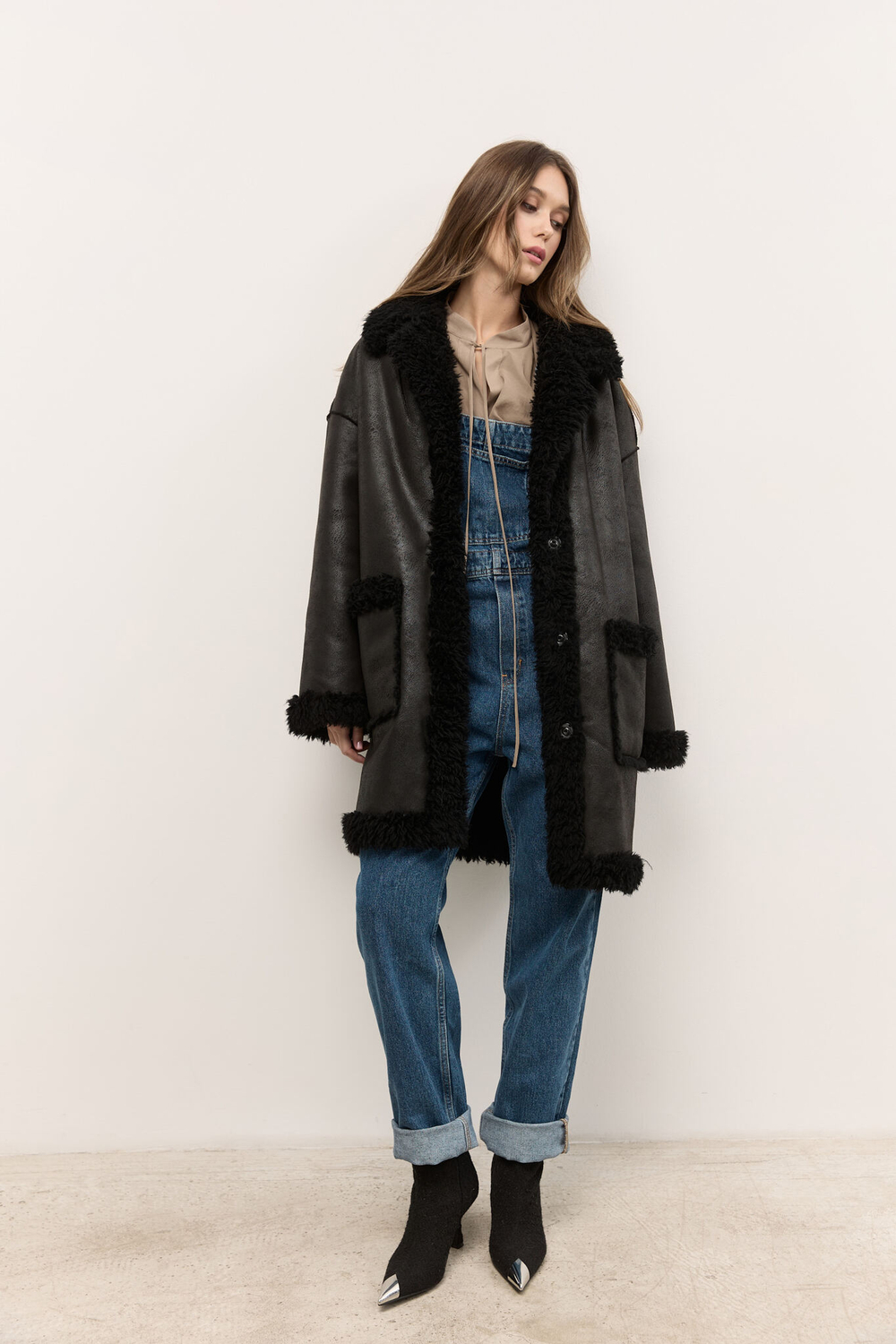 Дубленка двусторонняя