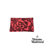 VIVIENNE WESTWOOD ШАРФ-СНУД ИЗ ОВЕЧЬЕЙ ШЕРСТИ РОЗОВЫЙ С ПРИНТОМ