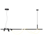 Подвесной  светодиодный светильник Odeon Light CORDA 4391/40L