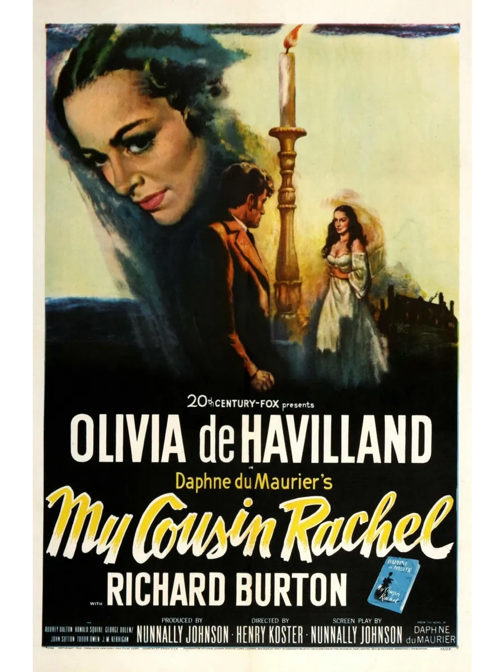 Моя кузина Рэйчел (1952) (DVD-R)