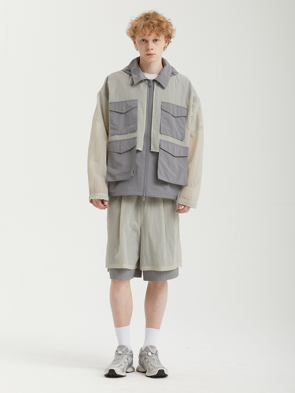 Мужская Куртка Mesh Layered