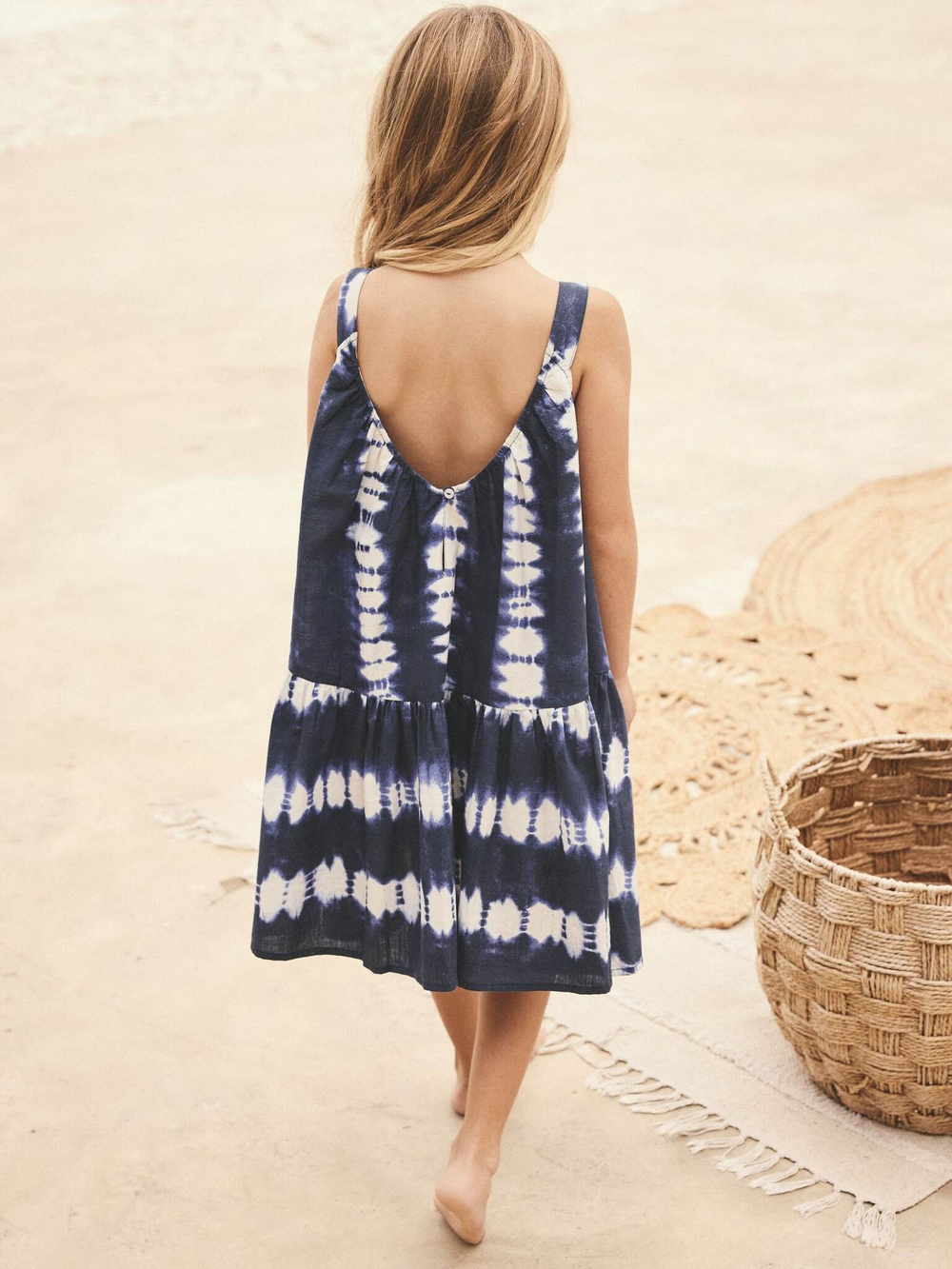 Сарафан для девочки Next AC6-215, Темно-синий