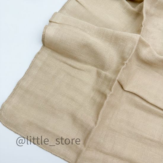 Комплект платочков муслиновых, Песочный