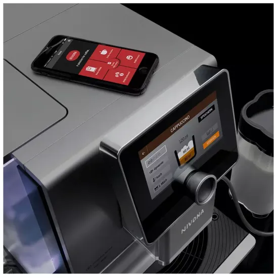 Кофемашина Nivona CafeRomatica 970, серебристый