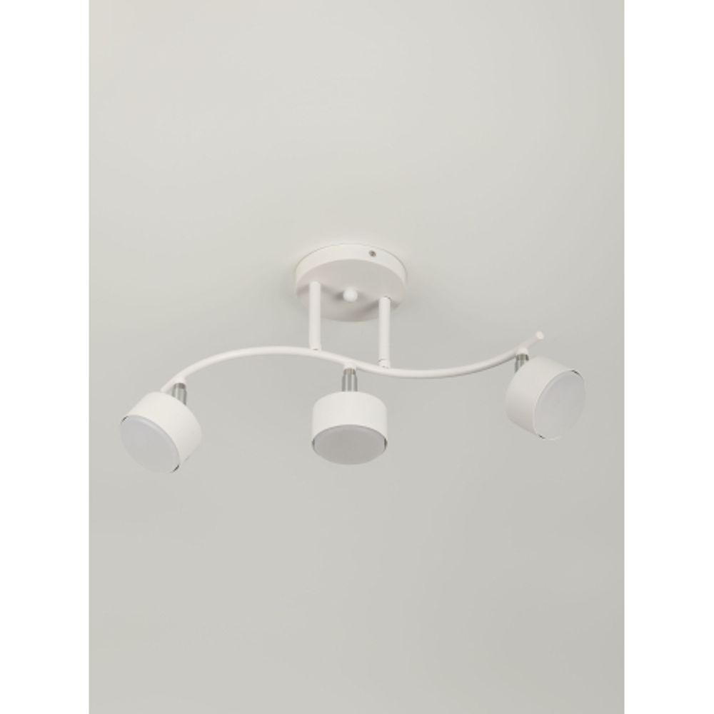 Светильник настенно-потолочный спот Rivoli   7080-703 3хGX53 15 Вт поворотный