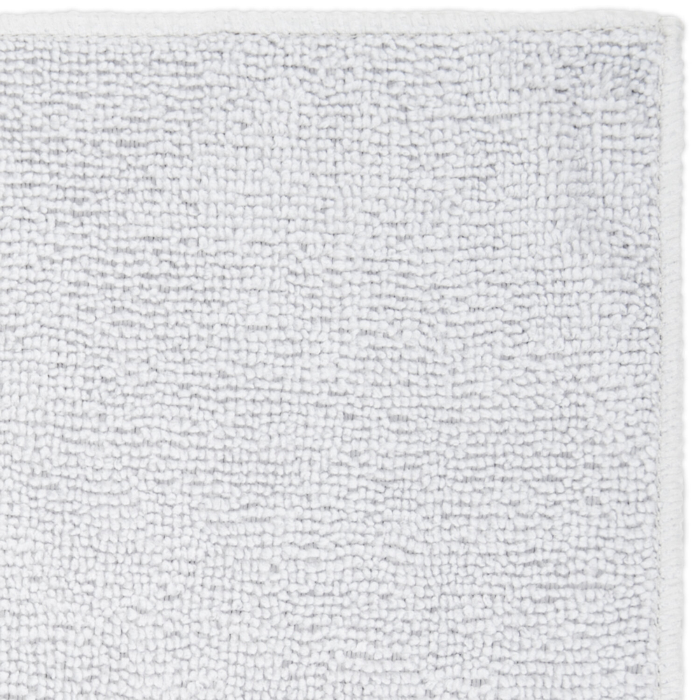 Салфетка из МИКРОФИБРЫ 50х100 см WHITE ULTRA DENSE OVERLOCK белая 280 г/м2 LAIMA HOME (3 штуки в упаковке)