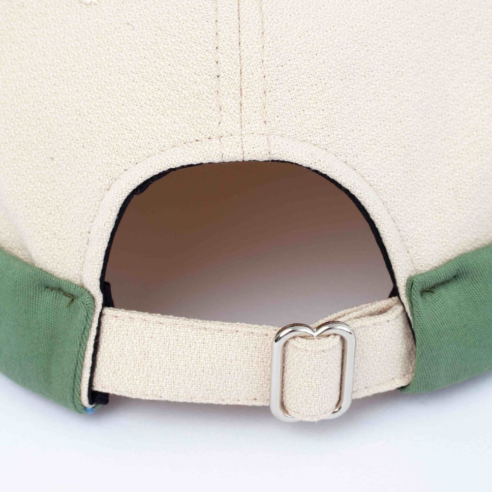 Докер Якорь Портовый-23 телесный фактурный хлопок / авокадо твил бортик