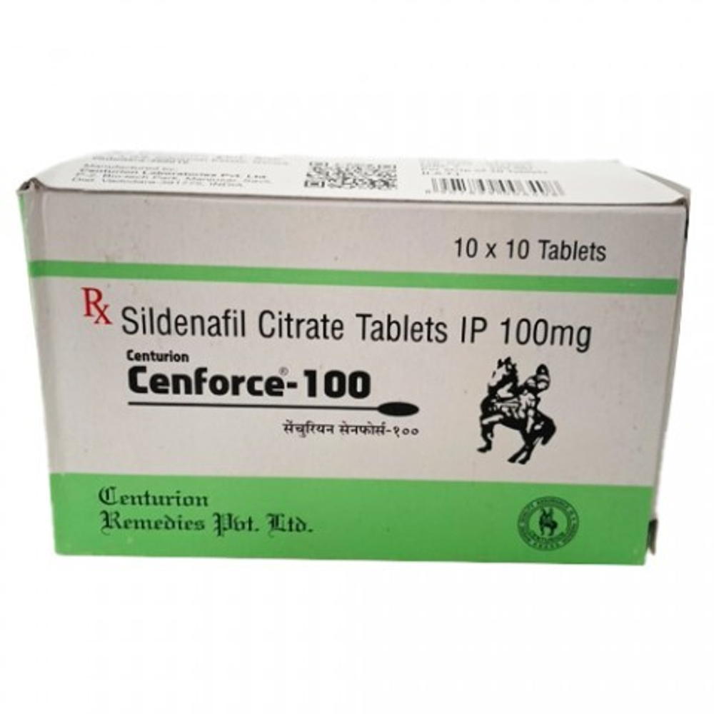 Препарат для усиления потенции Cenforce 100 mg (10 шт.)