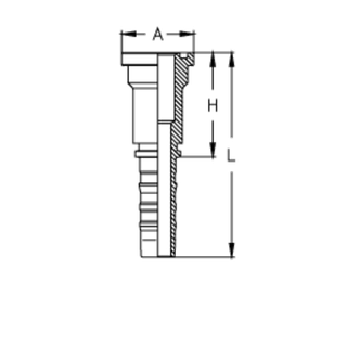 Фитинг DN 20 SFS 3/4 41.3 CS