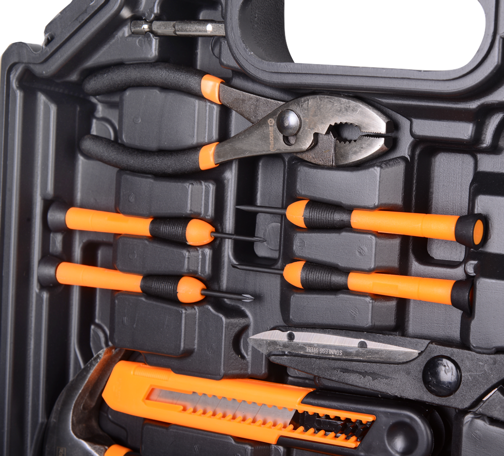 Дрель-шуруповерт Вихрь ДА-12Л-2КН с набором инструментов