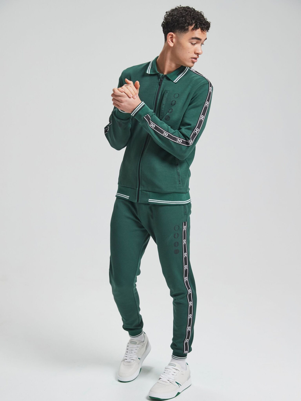 Олимпийка ORIGINAL CREATOR TRACK ZIP JACKET, Темно-зеленый