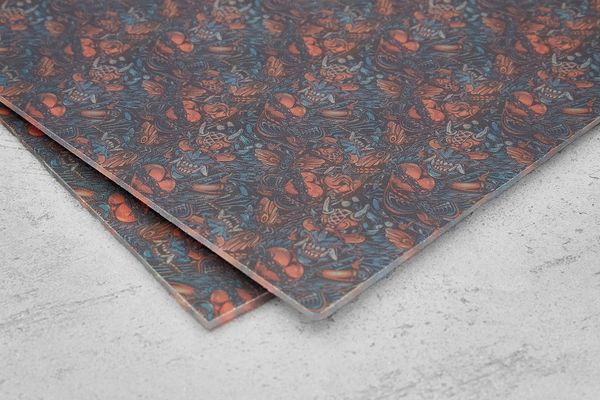 Kydex Tattoo clear 2,03мм, лист 300x200мм