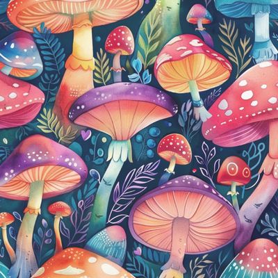 Сказочные грибы