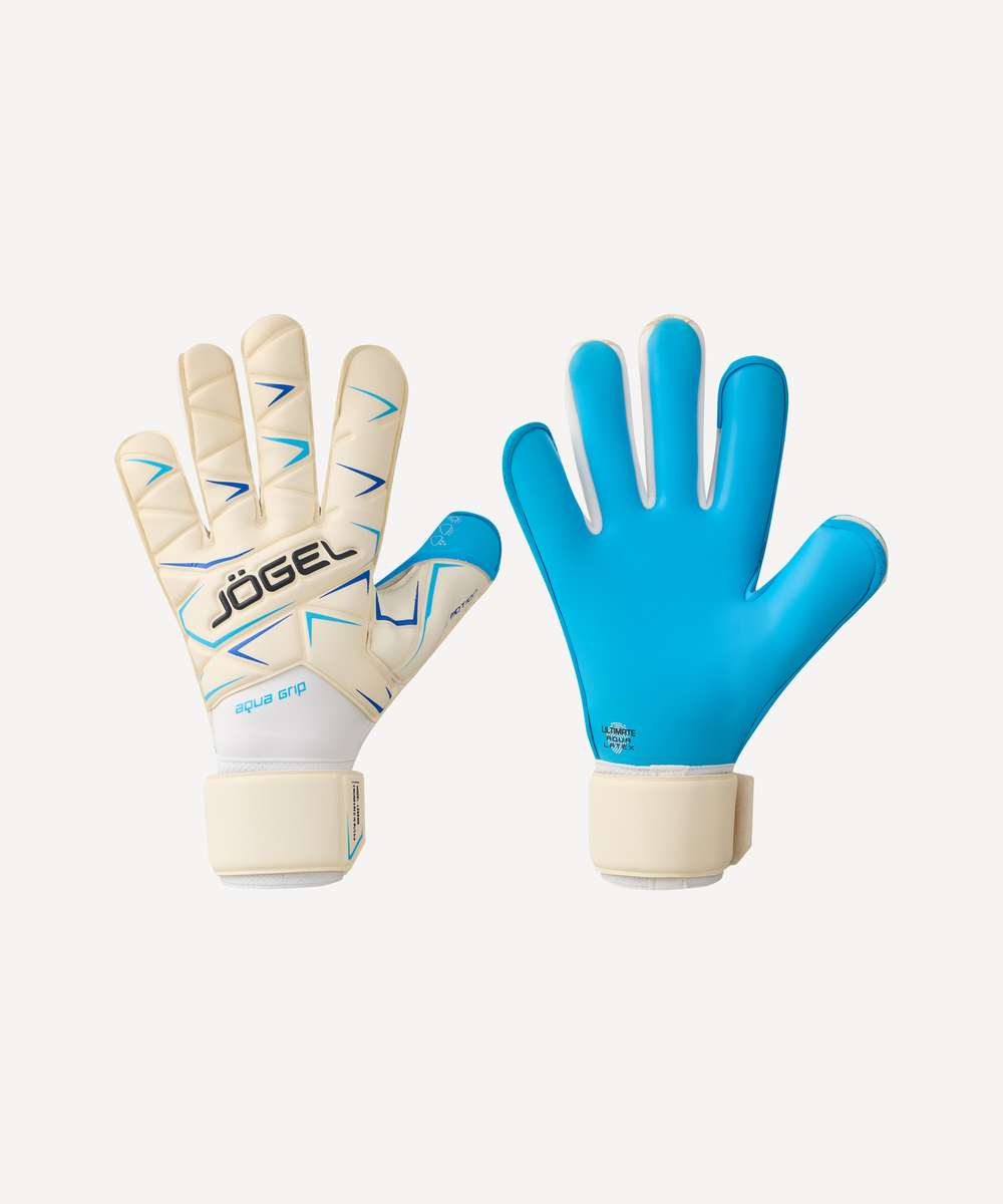 Перчатки вратарские JÖGEL Legend UL4 Aqua Roll Negative, белый