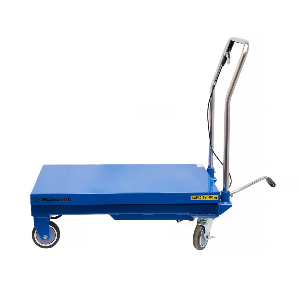 Тележка с подъемным столом HJ4004, г/п 500кг
