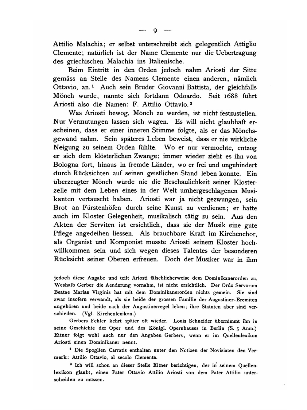 Attilio Ariosti in Berlin (1697-1703). Ein Beitrag Zur Geschichte Der Musik Am Hofe König Friedrichs I. Von Preussen | A.L. Ebert