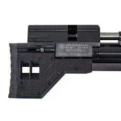 Винтовка пневматическая Krugergun PCP Снайпер буллпап 300 мм, прямоток, cal 5.5, передний вз, Black