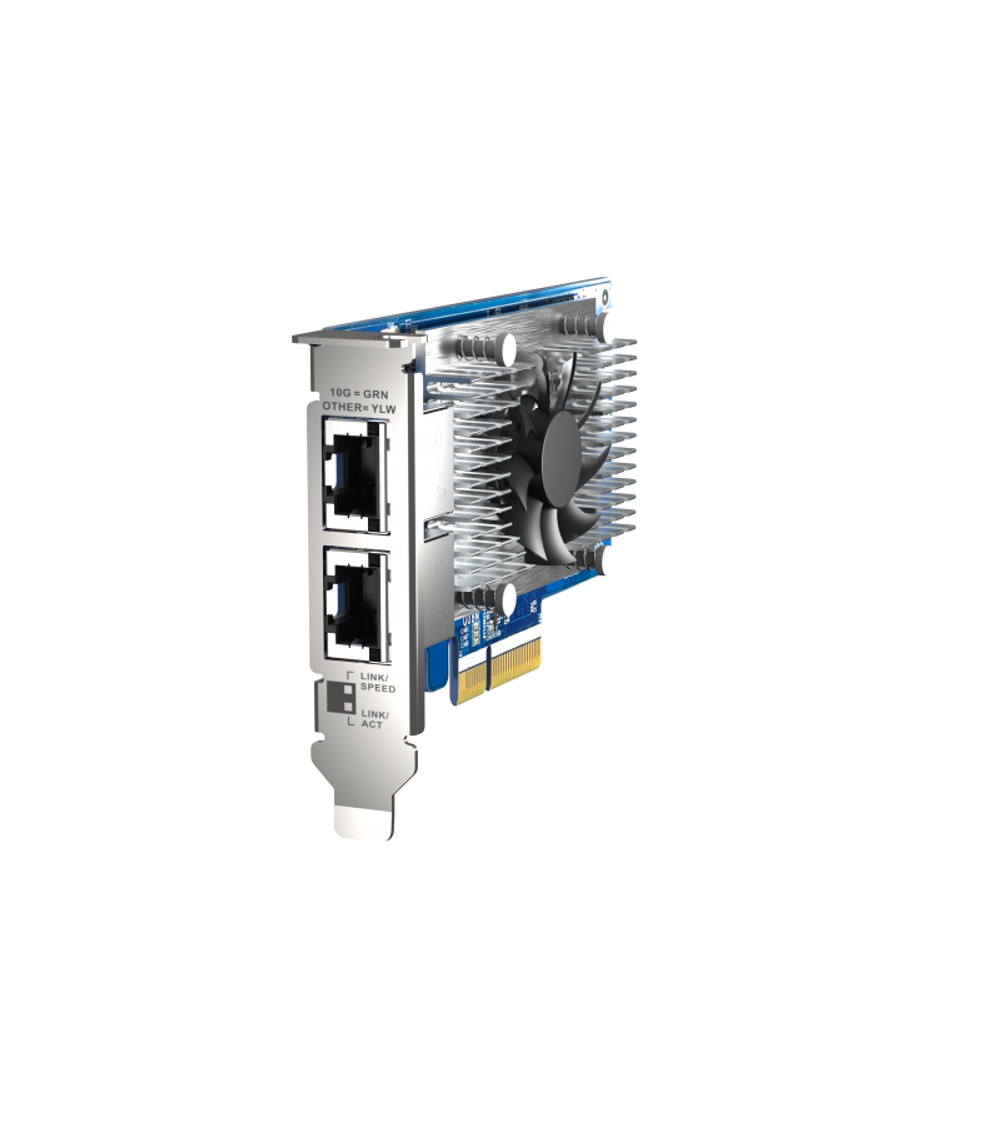 Карта расширения QNAP Expansion Card QXG-10G2T-X710 PCIe Gen3x4 2x10GbE(BASE-T)