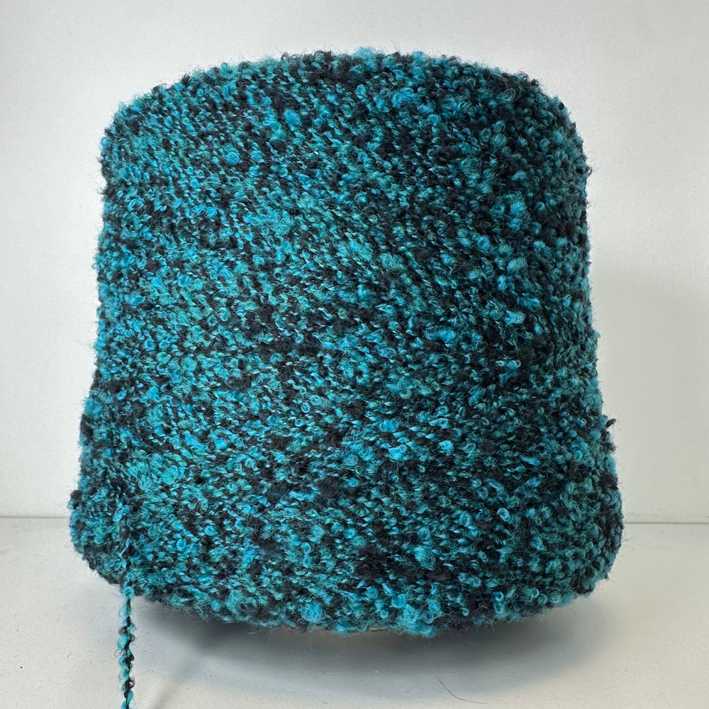 PONCHO - Igea; меринос, п/а; 320м/100гр; Букле; col. 30909, цвет: черный, аркадия; S503