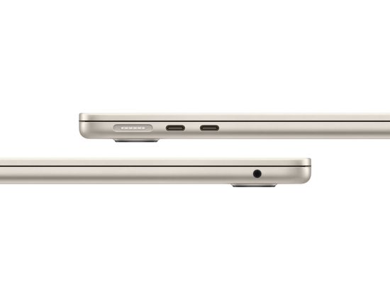 Ноутбук Apple MacBook Air 15.3 (2025) M4 16/256 ГБ Сияющая звезда (MW1J3) Starlight