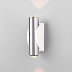 Настенный светодиодный светильник 40109/LED Steel LED белый/сталь