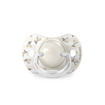 Набор физиологических пустышек Suavinex Birdies бежевый, 0-6 мес, 2 шт