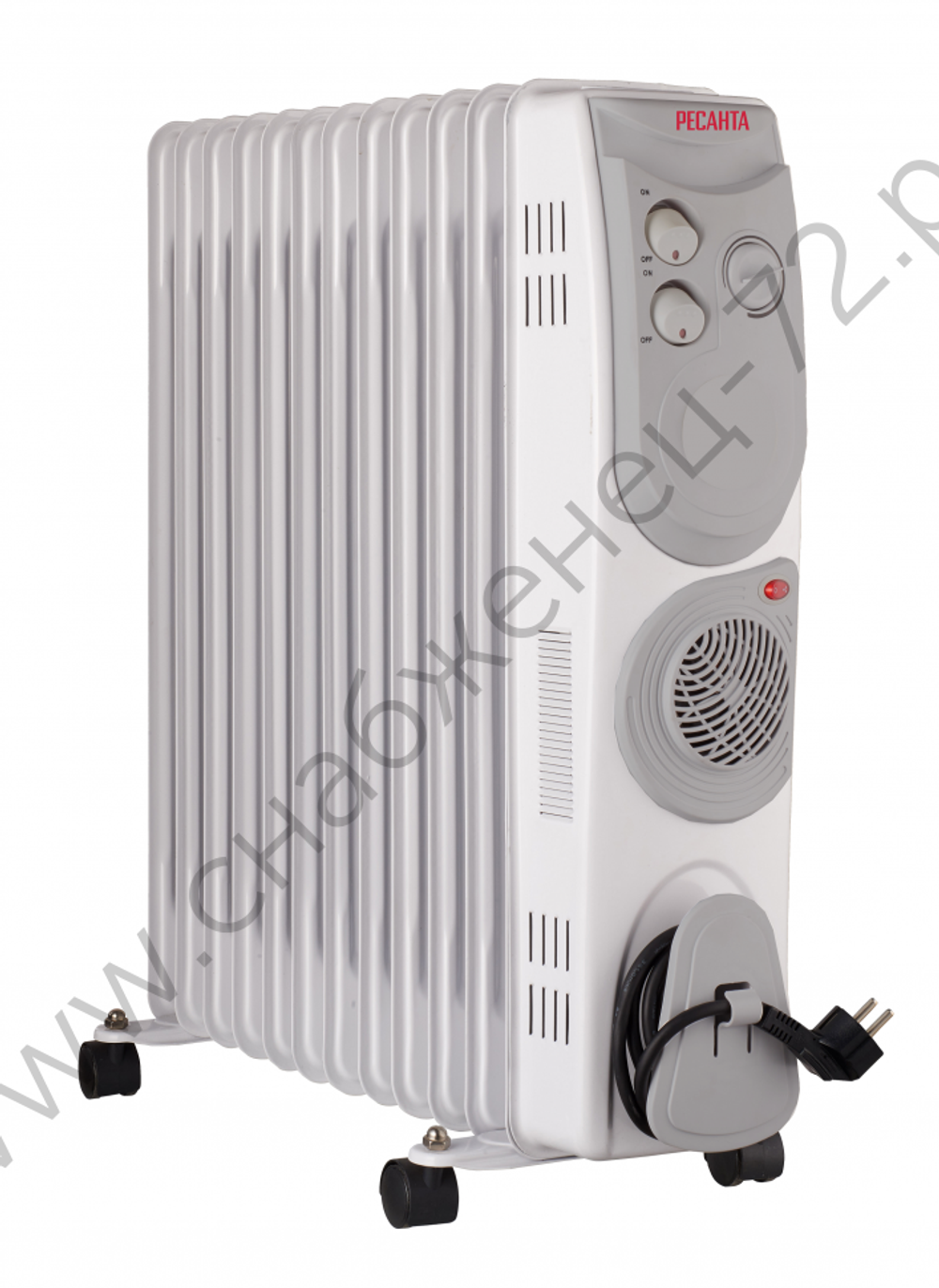 Масляный радиатор РЕСАНТА ОМ-12НВ