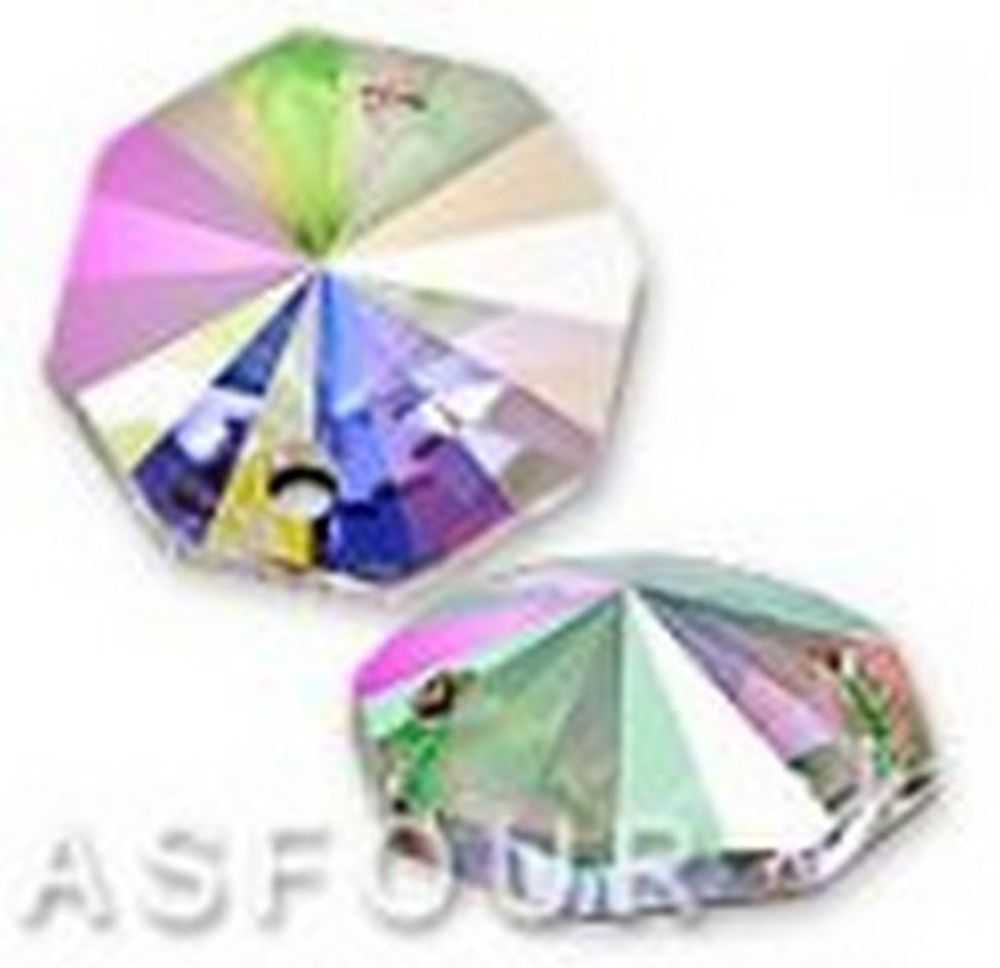 Стразы пришивные &quot;Asfour Crystal&quot; №632 AB, 22 мм