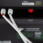 Литий-железо-фосфатный Аккумулятор RuTrike (LiFePo4) 60V32A/H(50A)