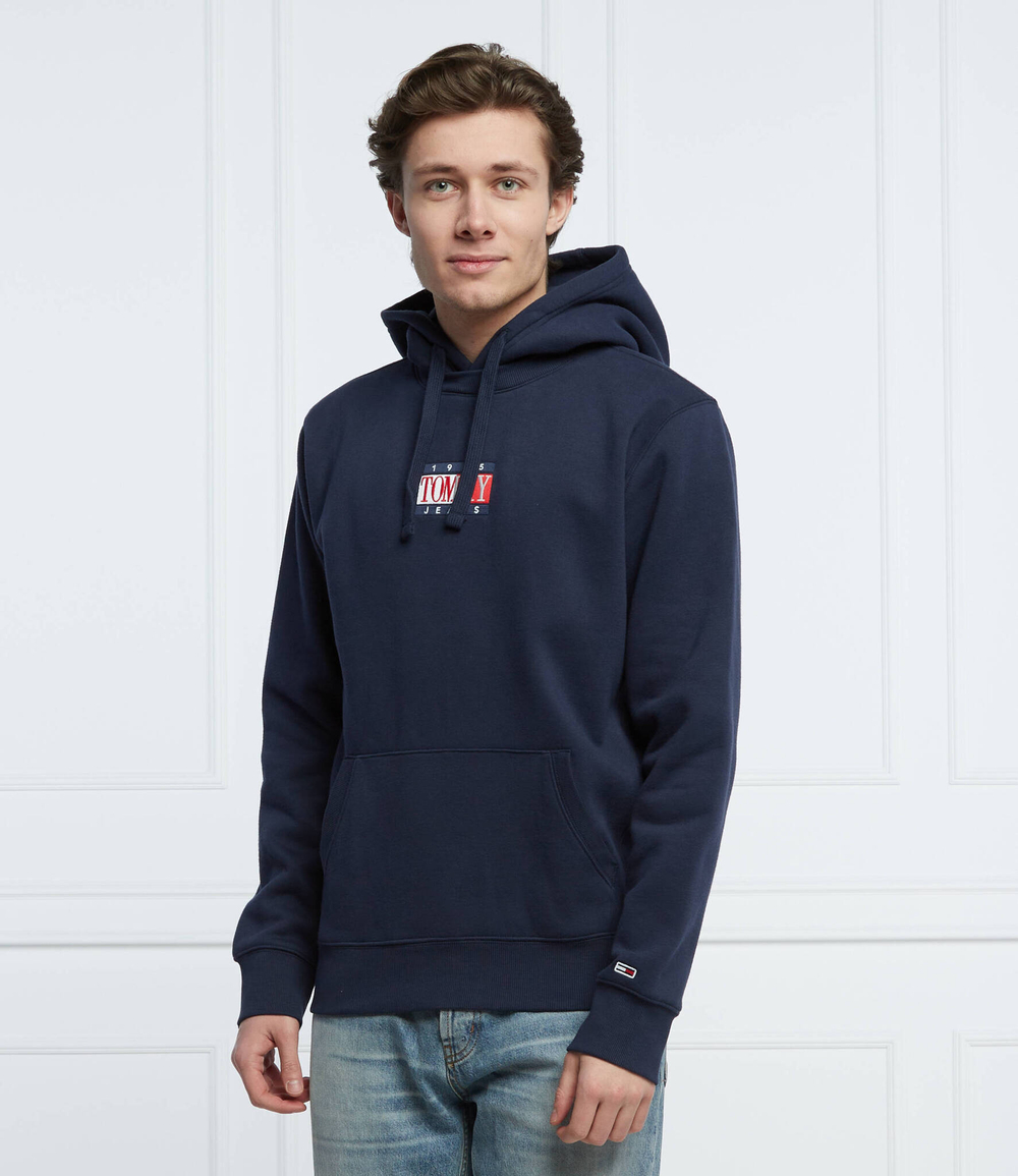 Худи Tommy Jeans - темно-синий(DM0DM12372)